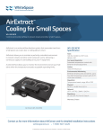 AirExtract™ Cooling for Small Spaces