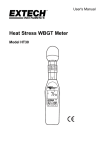 Heat Stress WBGT Meter