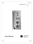 K1600 User Manual - updated firmware ver. 1.3x