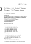 TruVision 11/31 Series IP Camera Firmware V5.1