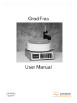 GradiFrac User Manual - GE Healthcare Life Sciences
