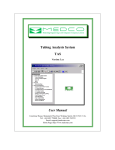 Tubing Analysis System TAS User Manual