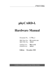 phyCARD-L Hardware Manual