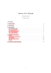 Sweave User Manual - Department of Statistics