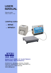 WPW/E User manual - Hormet System Kft