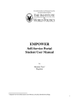 EMPOWER Student User Manual