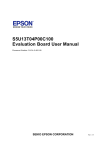 S5U13T04P00C100 Evaluation Board User Manual rev 1.0