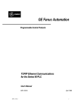 TCP/IP Ethernet Communications for the Series 90 PLC