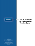 AGC/VOX software for TMS320C6201 Overview Guide