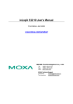 ioLogik E2210 Series User`s Manual