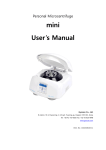 mini User`s Manual