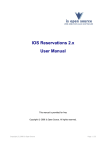 IOS Reservations 2.x User Manual