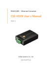 CSE-H55N User`s Manual