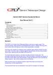 G53F User`s Manual 2.0 - Gemini Telescope Design