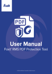 User Manual - Foxit Software