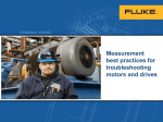 The Fluke motor & drives presentation