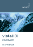 vistaHDi user manual