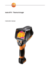 Testo 875 Infrared Camera User Manual - Enviro