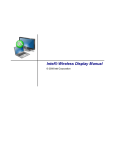 Intel® Wireless Display Manual