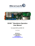 IS1001 Standalone User Manual Rev.4