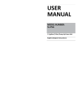 USER MANUAL - Jon-Don