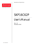 SKP16C62P User`s Manual