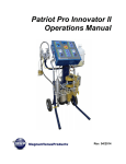 Patriot Pro Innovator II Operations Manual