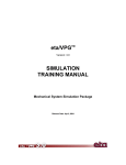 eta/VPGTM SIMULATION TRAINING MANUAL