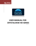 user manual for crystalview hd series