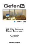 HD Mini Pattern Signal Generator