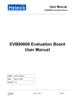 EVB90609 User Manual