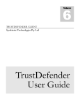 TrustDefender Manual - Info-Point