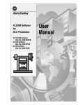 6556-6.5.6, PLS/DM Software for SLC Processors, User Manual