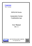 User Manual - ESP Technologies Ltd