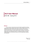 GLV User Manual Draft - Sites at Lafayette