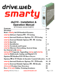 Bardac dw210 User Manual