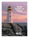 RISO Guide To Paper