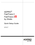 ADPRO FastTrace 2 FastTrace 2   by Xtralis