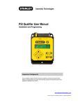 PSI Qualifier User Manual - Stanley Engineered Fastening