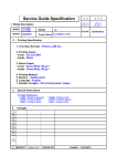 Service Guide Specification