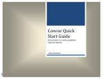 Expense - Concur Quick Start Guide