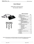 AgCam Quad Processor User Manual