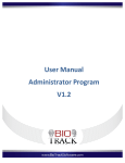 User Manual Administrator Program