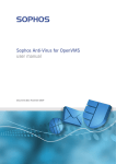 Sophos Anti-Virus OpenVMS user manual