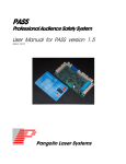 PASS, a Manual - Pangolin Laser Systems Inc.