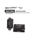 Binary™ 320 Series HDMI over HDBaseT Wall Plate