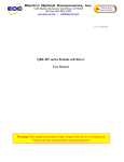QBU-BT Driver Manual.. - Electro Optical Components, Inc.