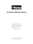 MT Alliance EFM User Manual