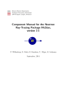 Component Manual for the neutron ray