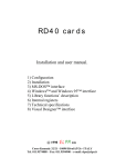 User manual in pdf format (60K, last update 30 Apr 01)